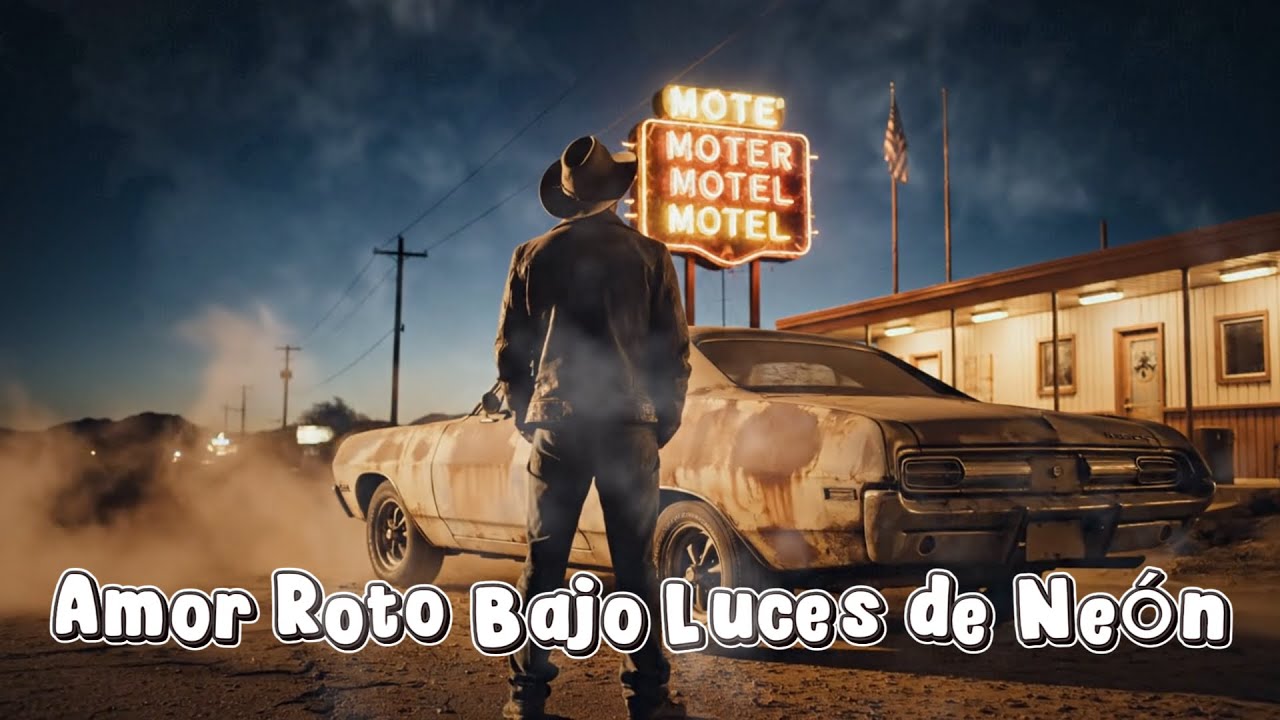 Amor Roto Bajo Luces de Neón Dark Outlaw Country Español