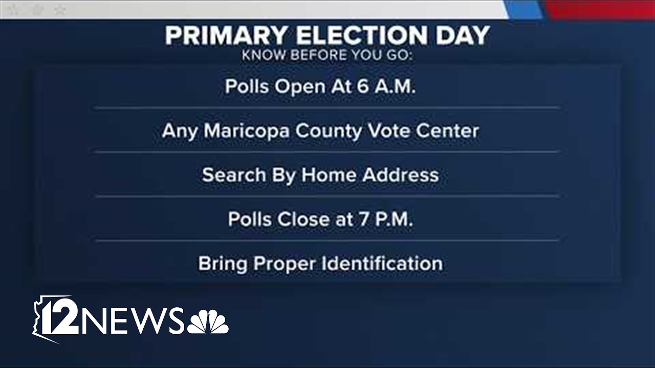 What to know about Arizona's primary election