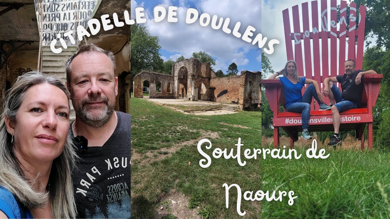 30.Visite de Doullens et cité souterraine de Naours en Camping-car