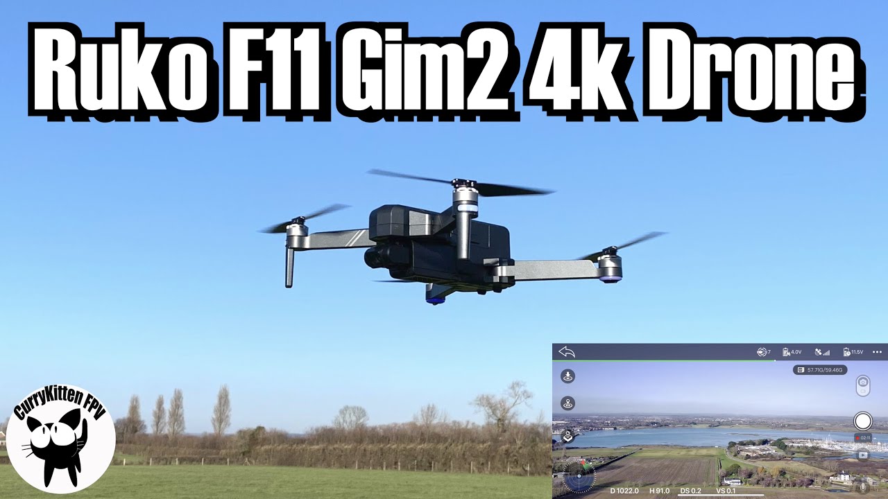 Ruko F11 Gim2 4K drone.  Can it compete with DJI?