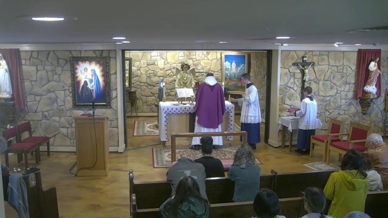 Wednesday March 11, 2026 | The Rosary and Mass from The Blue Army Shrine of our Lady of Fatima