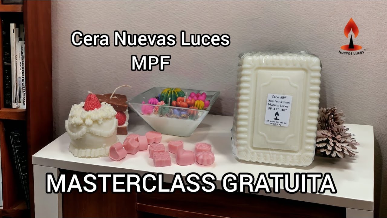 Masterclass MPF | Cera para wax melts y crema batida ya lista