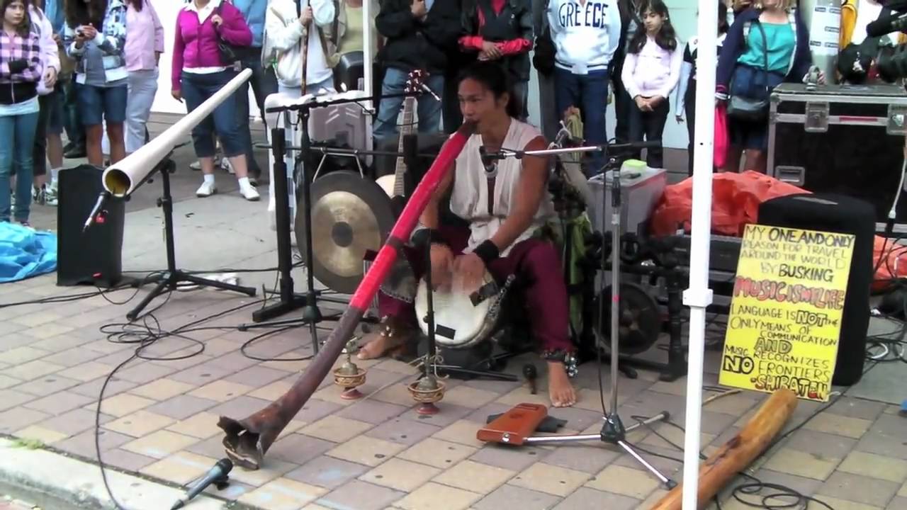 Shibaten Performs 'Noa' at Toronto Buskerfest 2009