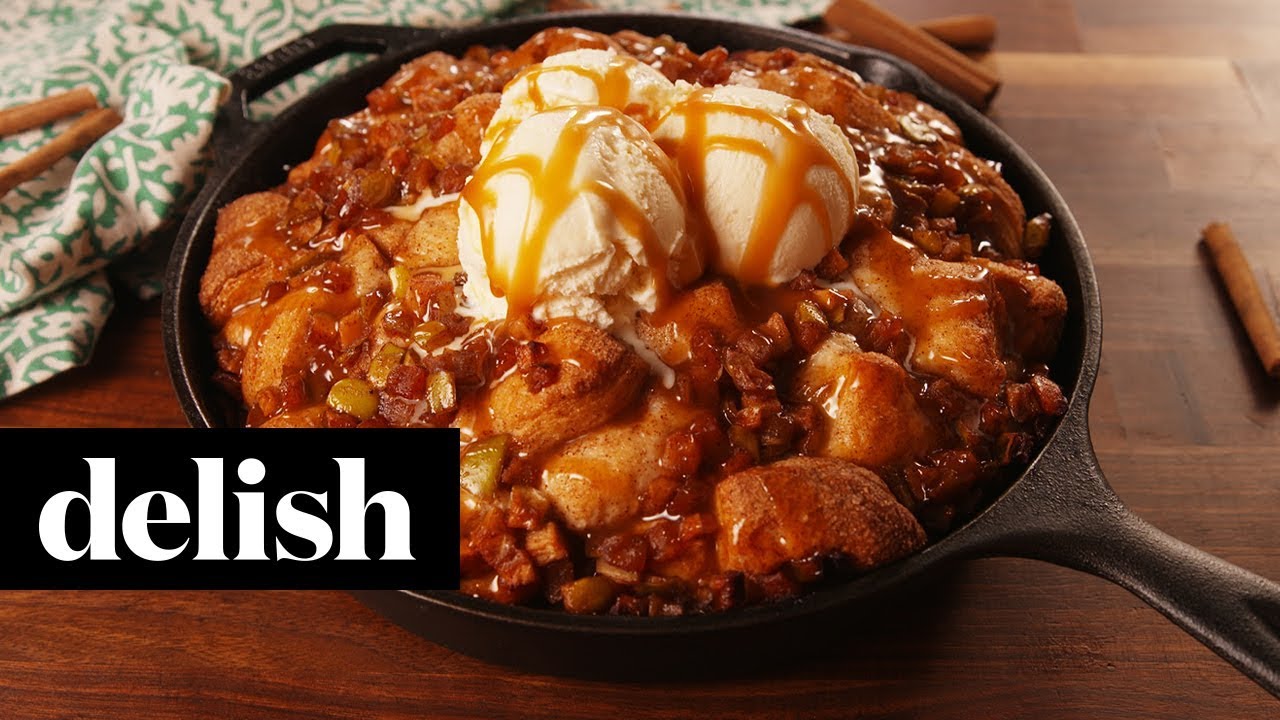 Skillet Apple Fritter | Delish