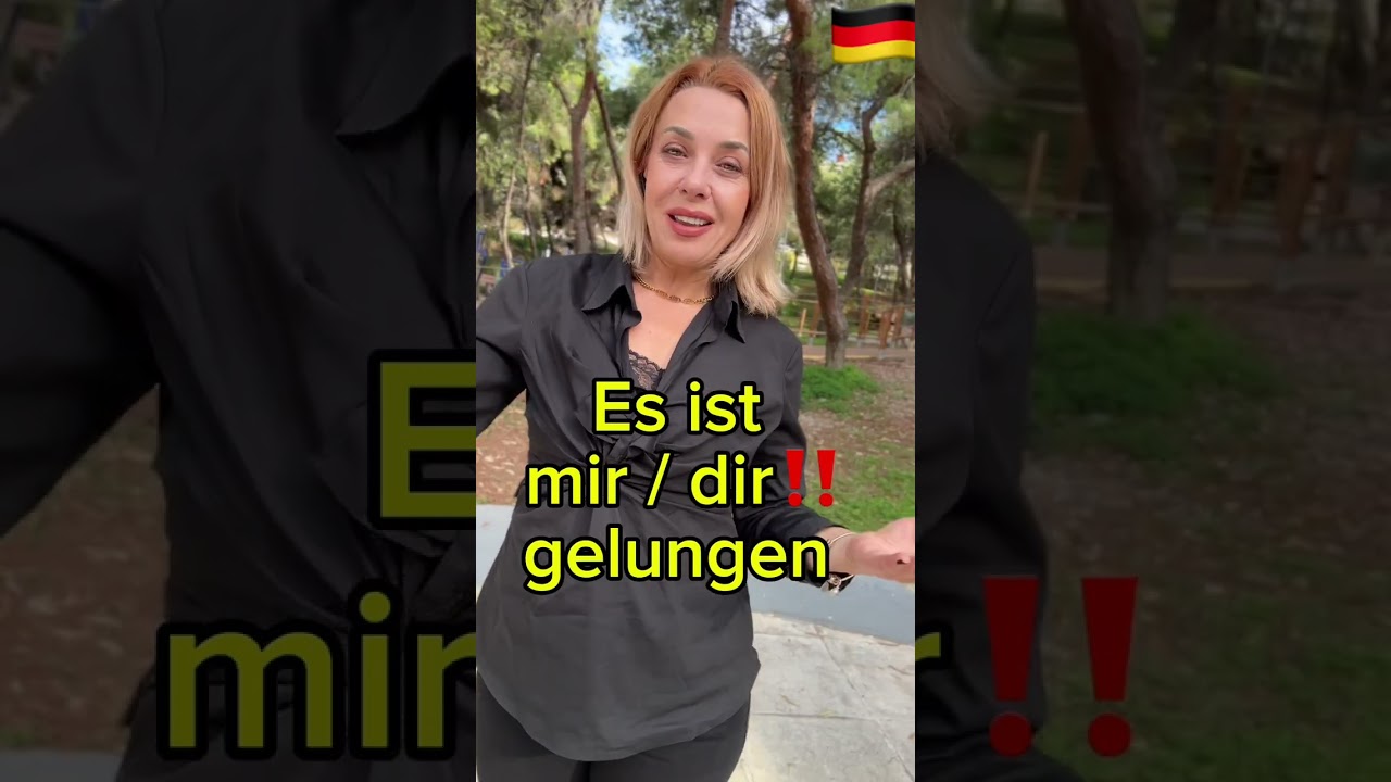 misslingen- misslang- ist misslungen Немецкий В2 