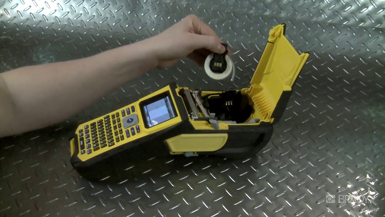 Tutorial, Impresora de etiquetas BMP61, Instalar y desinstalar material
