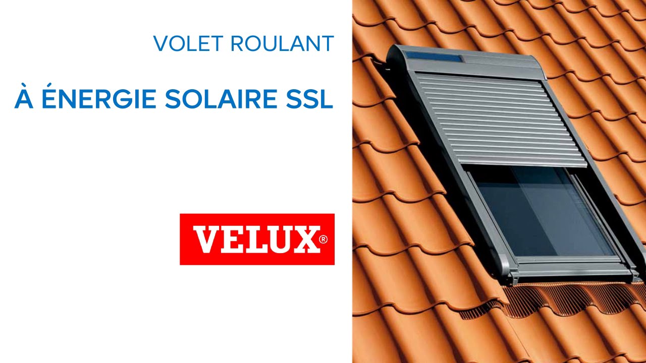 Volet roulant solaire pour VELUX SSL (594263) Castorama
