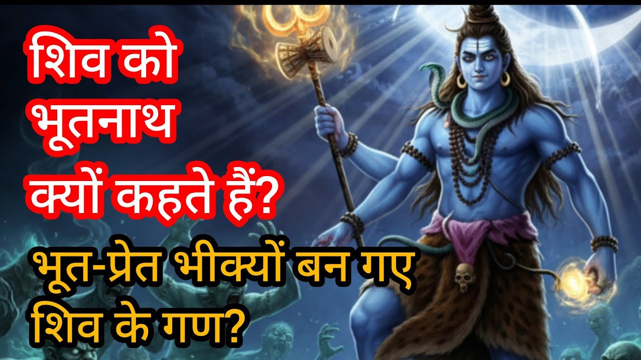 भगवान शिव को भूतनाथ क्यों कहा जाता है? | शिव बारात का अद्भुत रहस्य