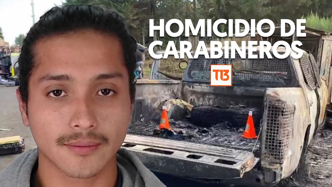 Lo que se sabe de la detención de Tomás Antihuen por triple homicidio de Carabineros
