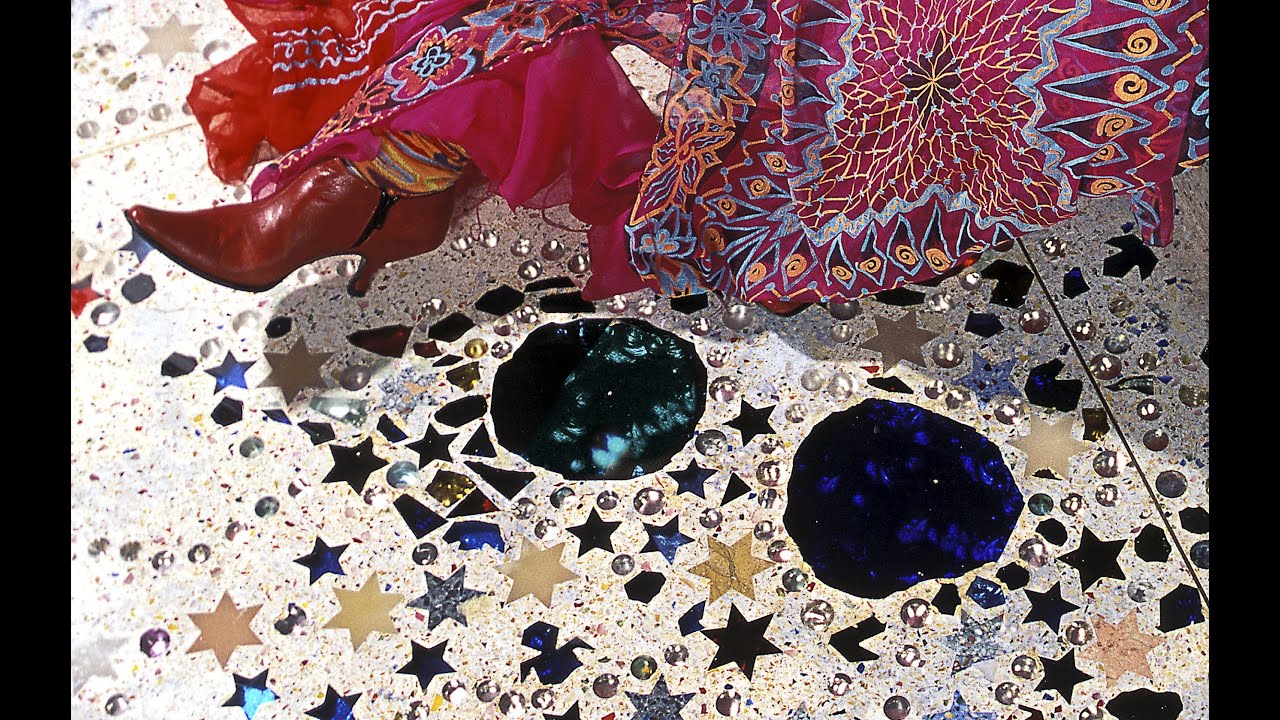 Zandra Rhodes Fashion and Textile Museum London, Terrazzo Mosaic Floor Production  2000