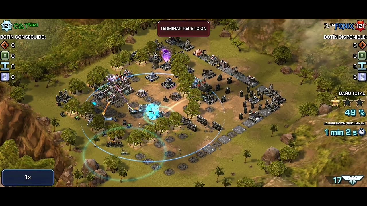 CatNazi vs Fénix - Empires and Allies 