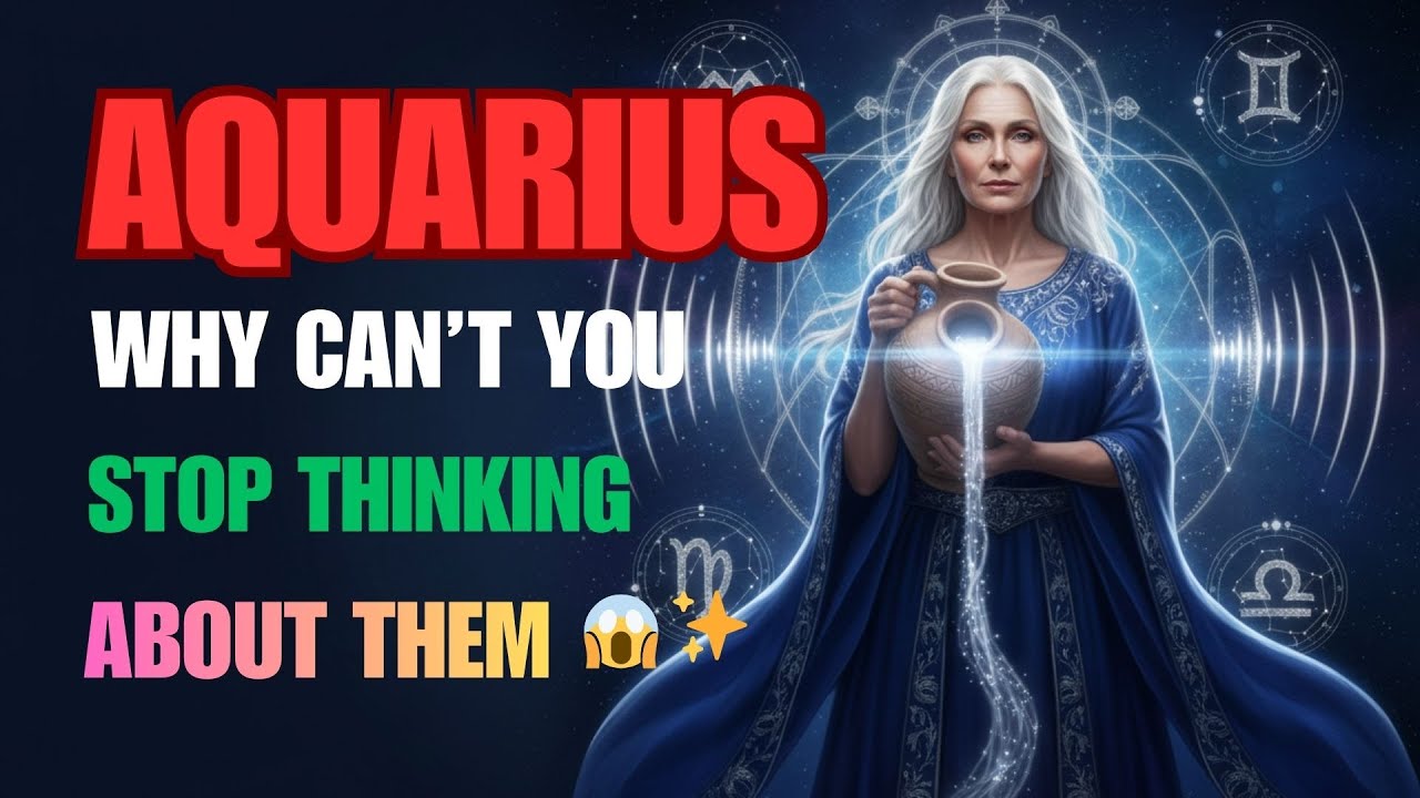 ♒ AQUARIUS ♒ ✨ This Is Why You’ve Been Thinking About Them Lately 🌙💫