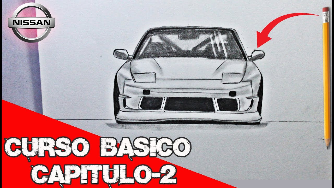 Como DIBUJAR un AUTO - CURSO BASICO - CAPITULO 2