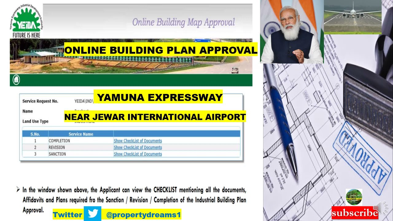 |Yamunaexpressway| Jewar Airport| Online Building Plan Approval and Completion| YEIDA|Greater Noida|