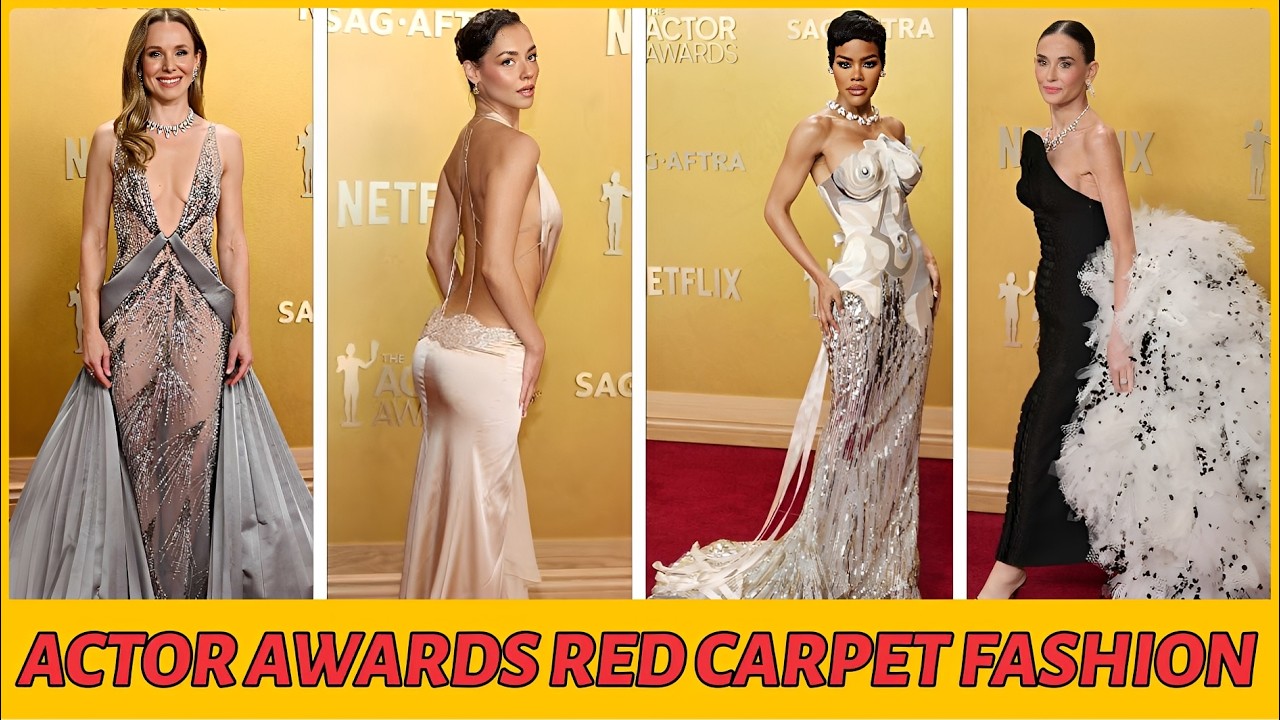 20 BEST DRESSED AT THE SCREEN ACTORS GUILD AWARDS 2026!