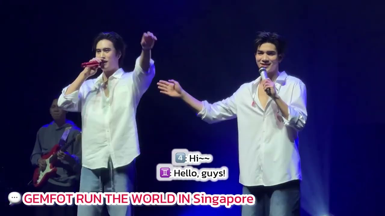 [FANCAM] เจมีไนน์โฟร์ท | GeminiFourth Moments  GF Run The World in Singapore