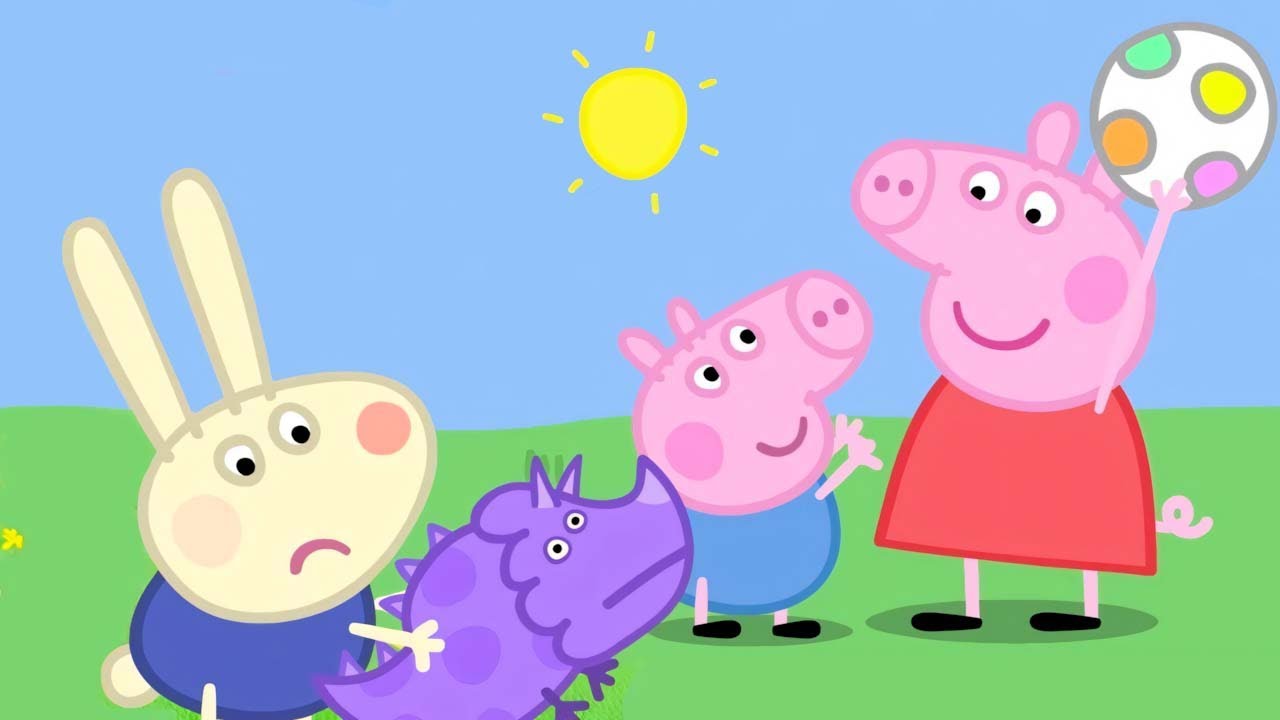 Peppa Wutz 🎨 Wir spielen draußen! 🪁🏃‍♂️ Cartoons auf Deutsch