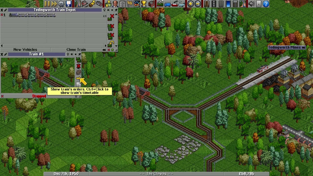 train day - OpenTTD