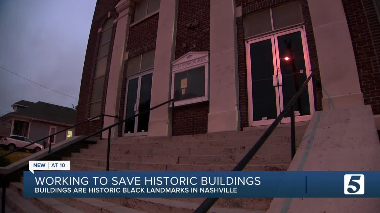 History professor on a mission to save historic black buildings in Nashville