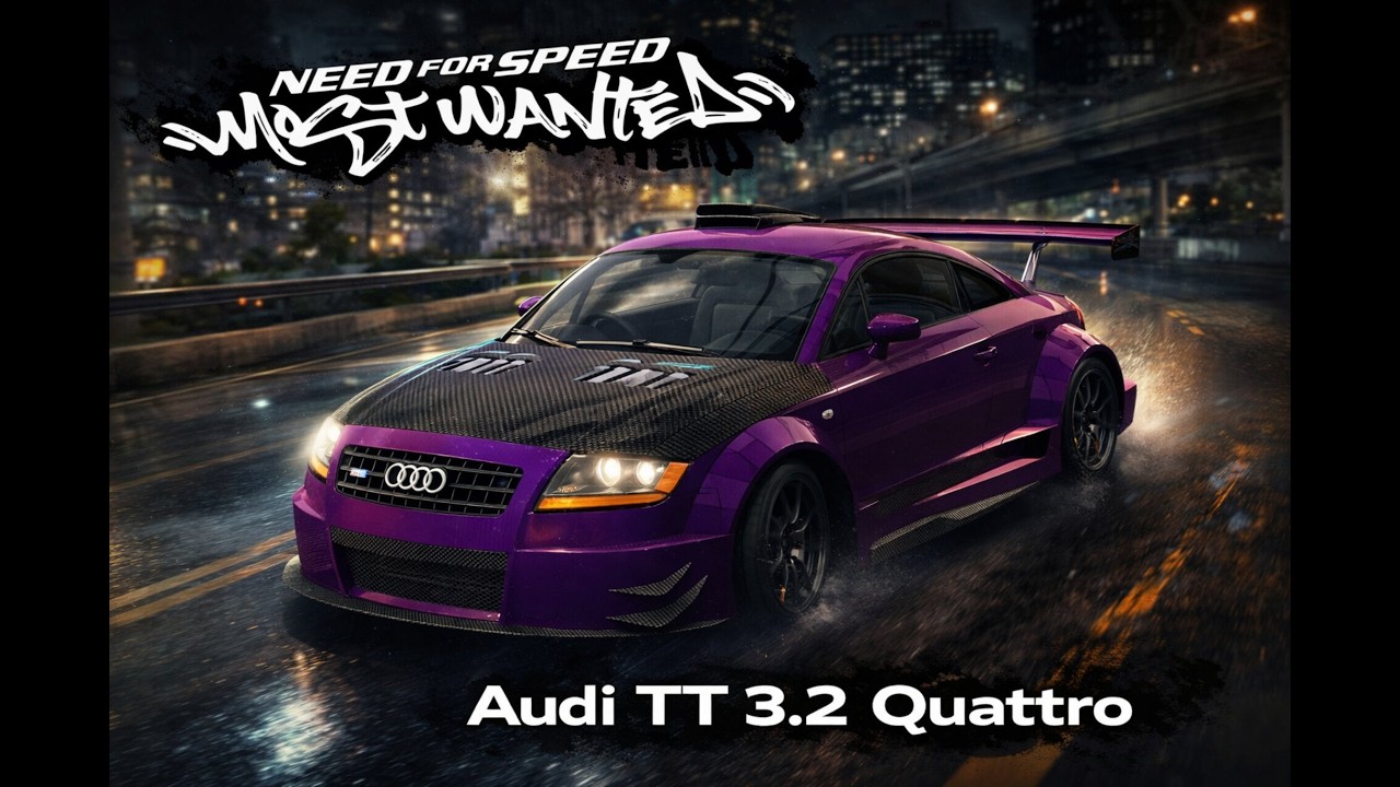 🔥 Audi TT 3.2 Quattro Dominando la Noche | Need for Speed Most Wanted