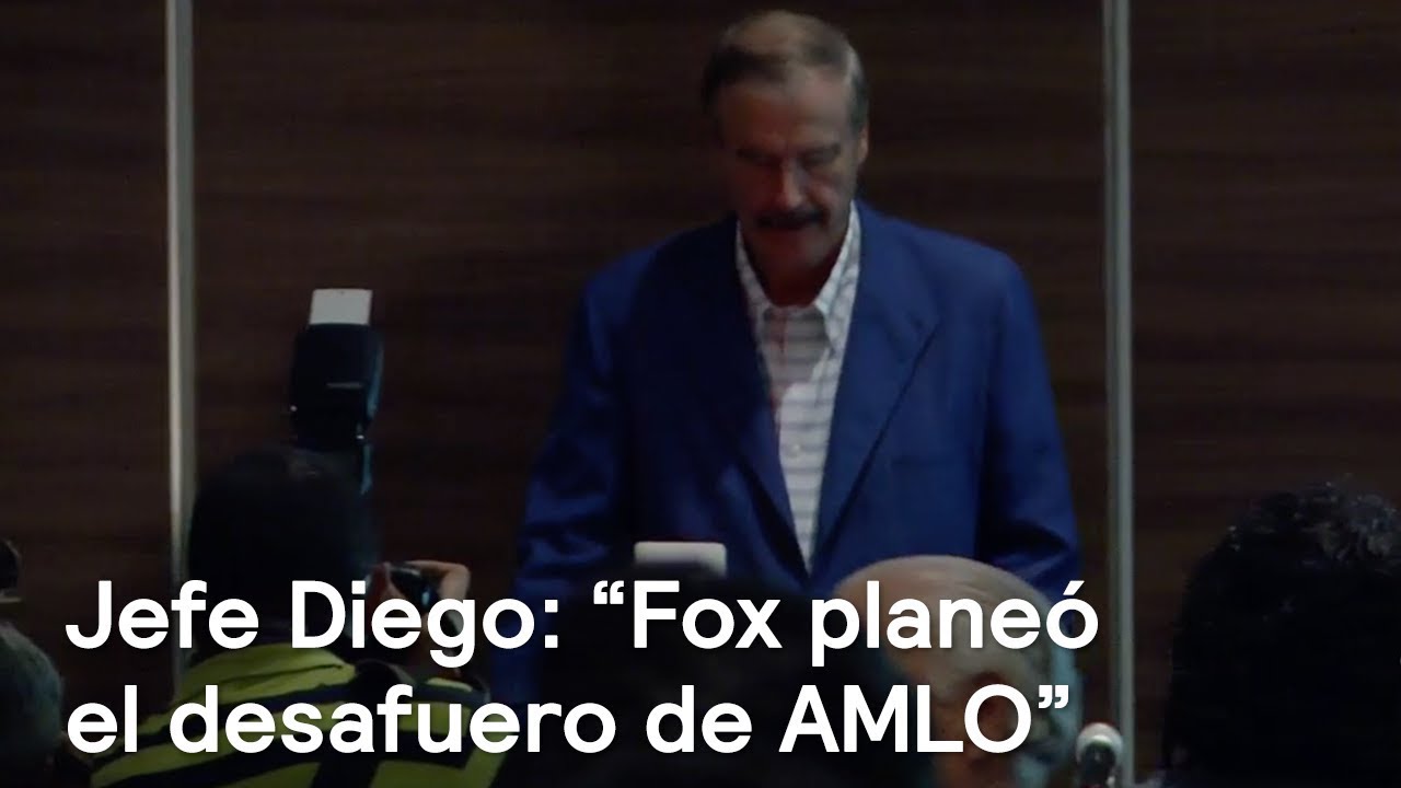 Jefe Diego: “Fox planeó el desafuero de AMLO” - En Punto con Denise Maerker