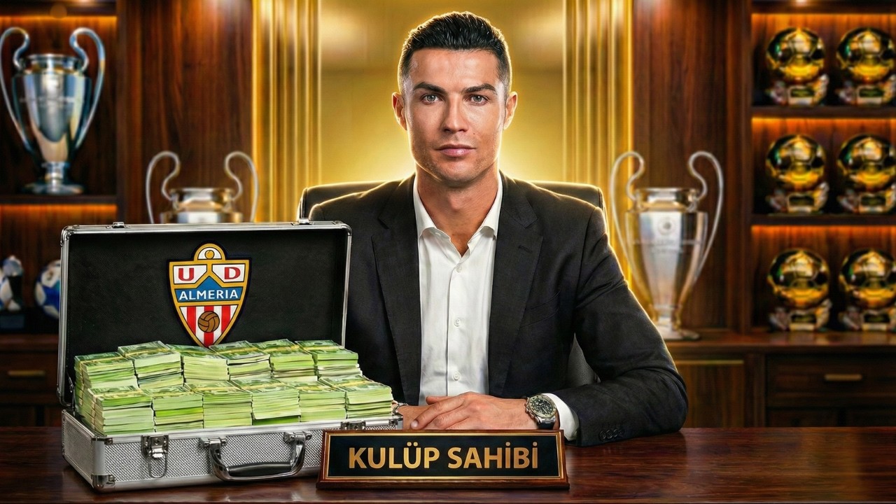 CRISTIANO RONALDO ALMERIA'YI SATIN ALDI!