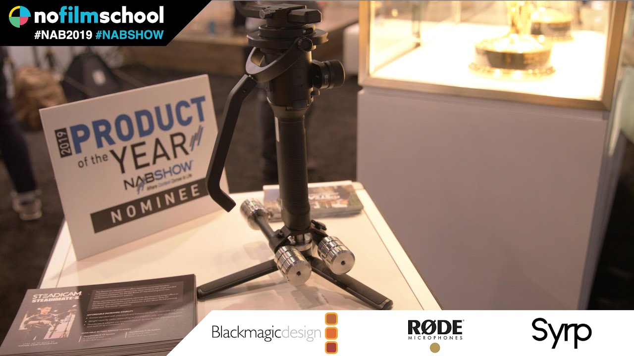Tiffen Steadimate-S Adds Freedom and Functionality to Single-Handed Motorized Stabilizers #NAB2019
