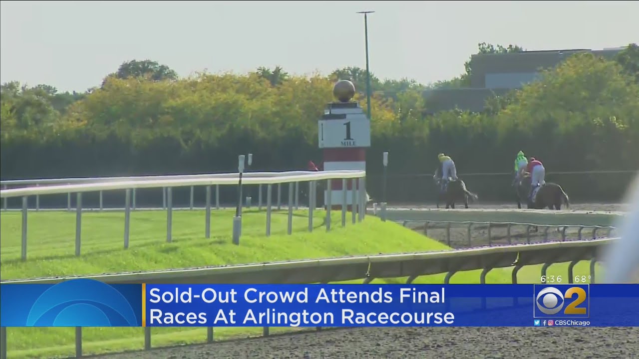 Sold-Out Crowd Attends Final Races At Arlington International Racecourse