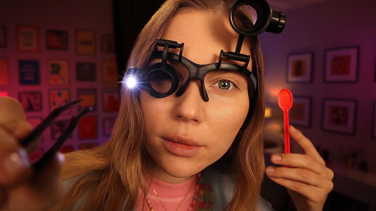 ASMR Extremely Detailed Eye Exam | Gentle Doctor RP to Help You Relax