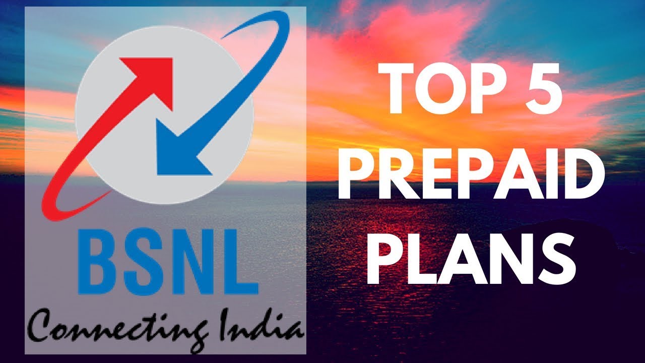 Top 5 cheapest prepaid plans of BSNL