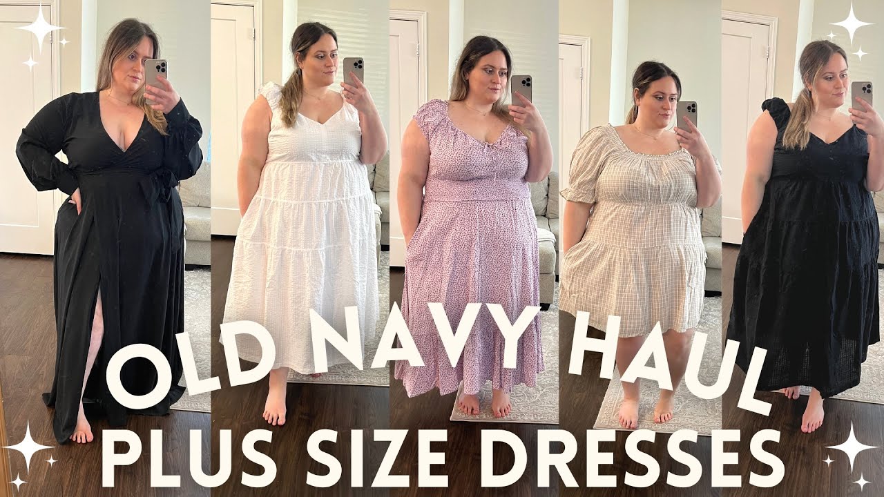 HUGE OldNavy Dress Haul Size 3X | Spring and Summer Fashion