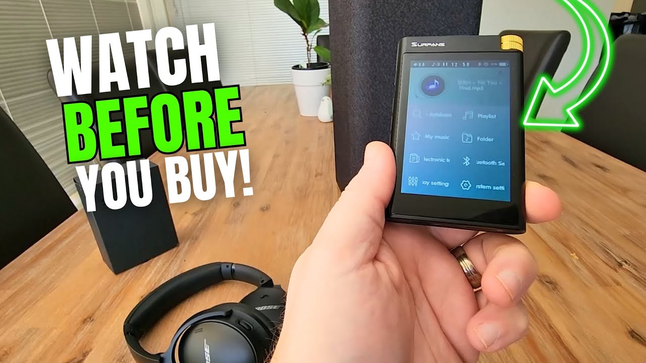 Surfans HiFi Bluetooth Mp3 Player: F28 High Res Lossless Music Player - 3.5 inch up to 512GB Review