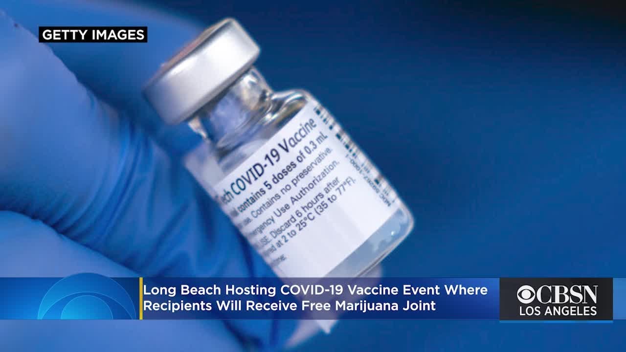 Get The COVID Vaccine, Receive A Free Marijuana Joint In Long Beach
