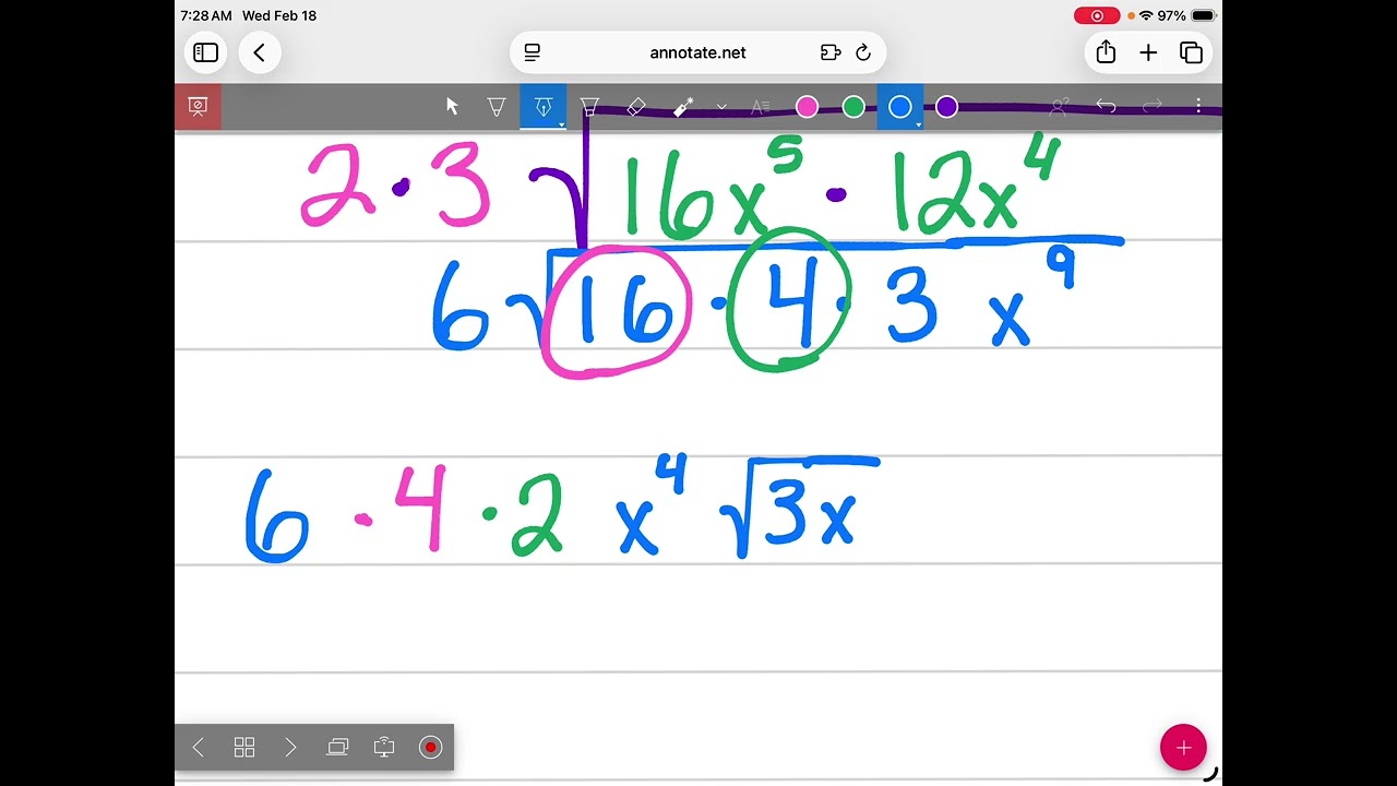 Algebra 2.18.26 adding and subtracting radical expressions