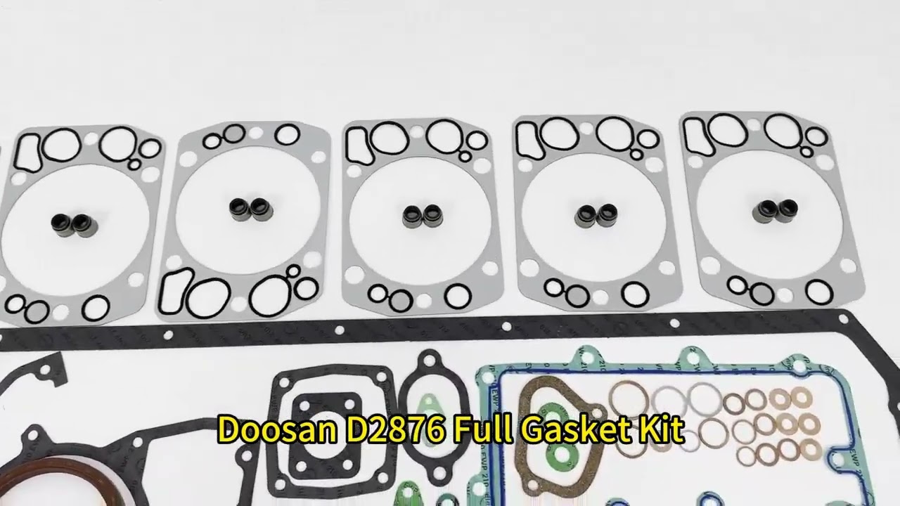 D2876 Full Gasket Kit For Doosan Engine Spare Parts