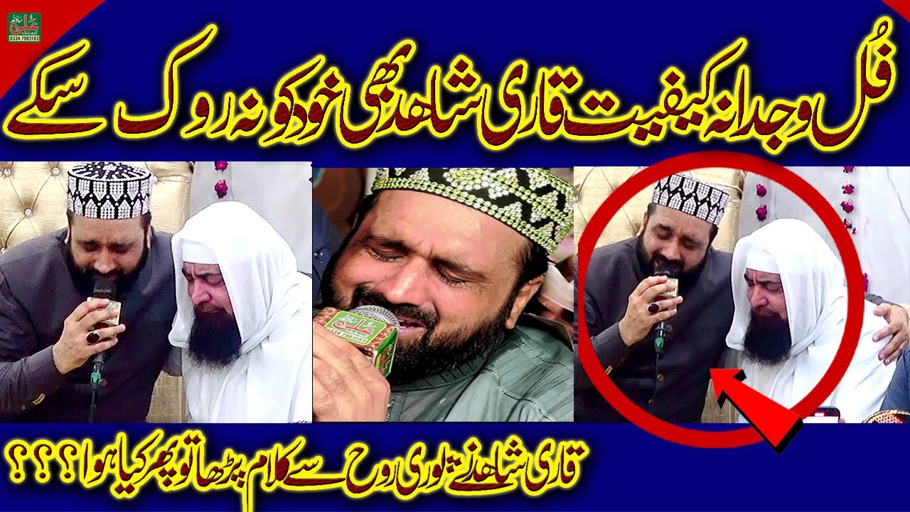 Jithay Madni Da Dera Ay - Qari Shahid Mehmood Qadri - trending Naat - Emotional Kalam