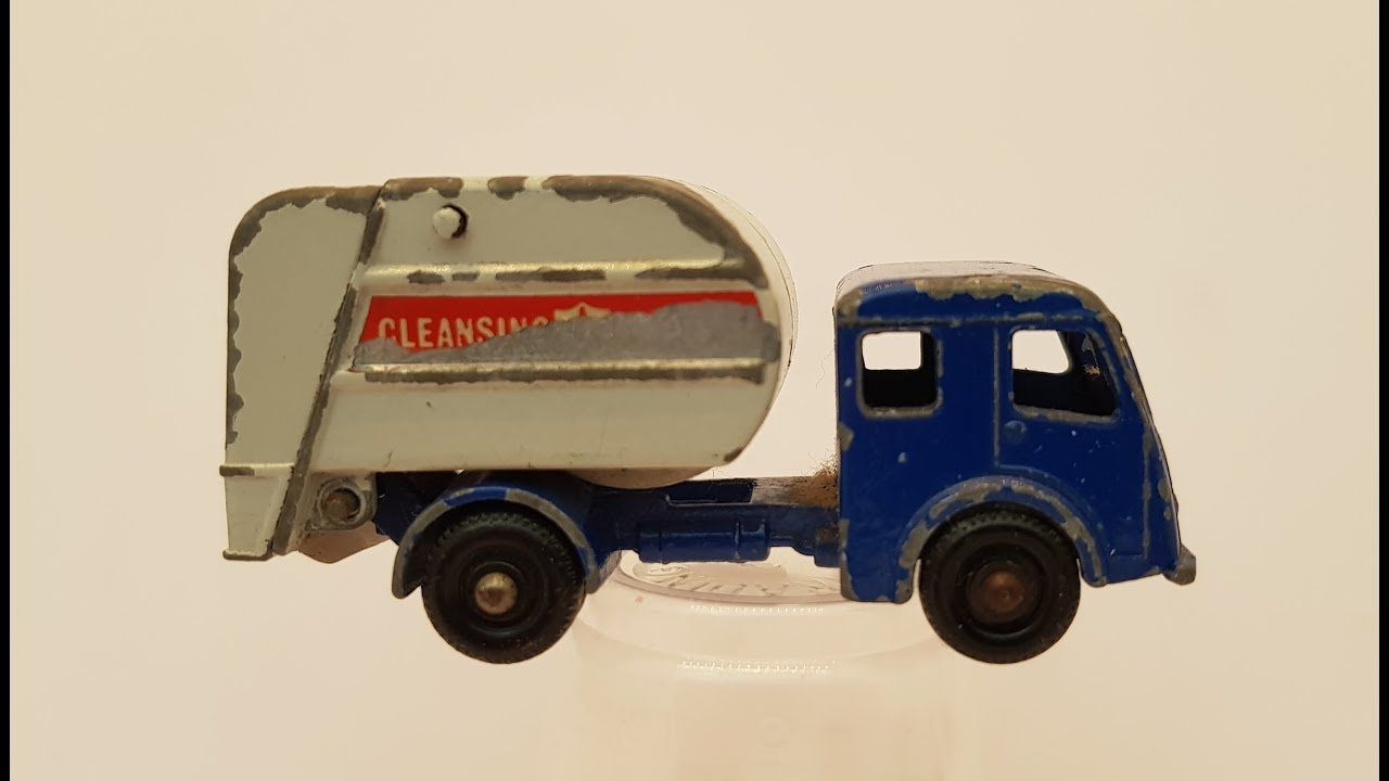 MATCHBOX Restoration No 15c Refuse Truck 1963