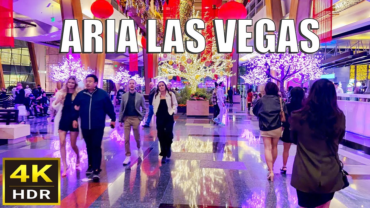 Aria Las Vegas Walk - February 2025 - Las Vegas Strip