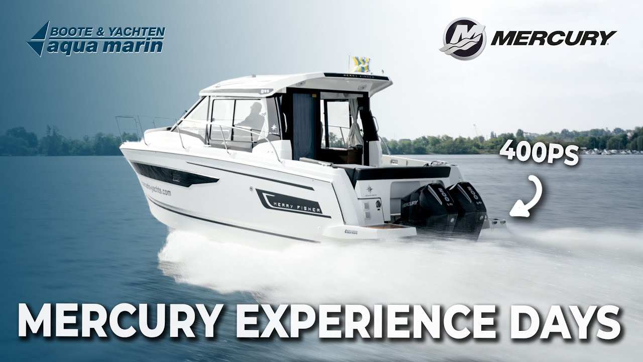 Wassersport-Erlebnis pur - Die Mercury Experience Days 2024 bei aqua marin 🛥️🌊