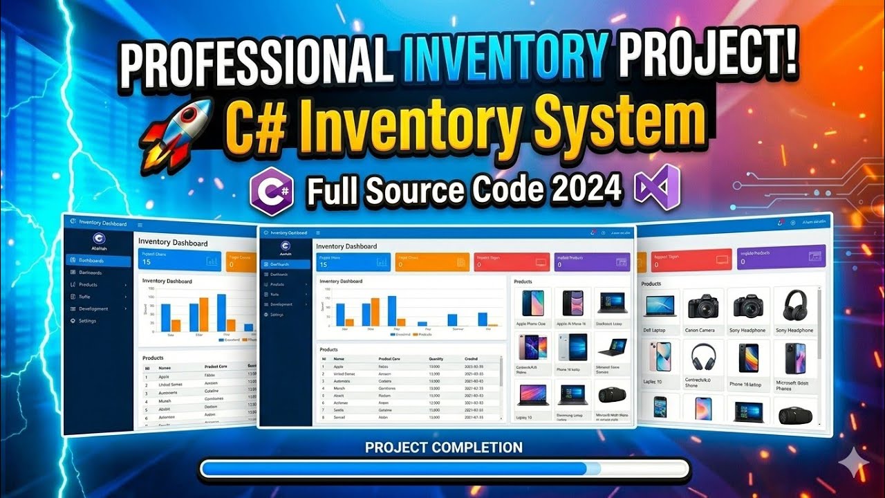 Inventory Management System Using C# , WPF and SQL Server | Free source code