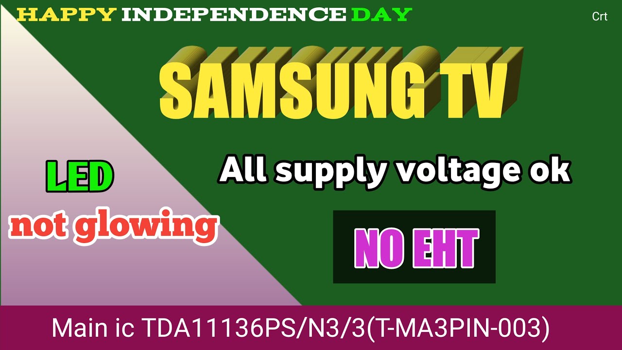 #Samsungtv#No_eht.How to repair samsung tv no eht problem.