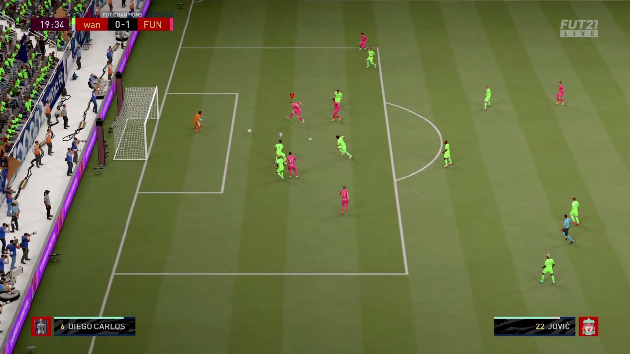 FIFA 21 FUT Champions Goal Jovic