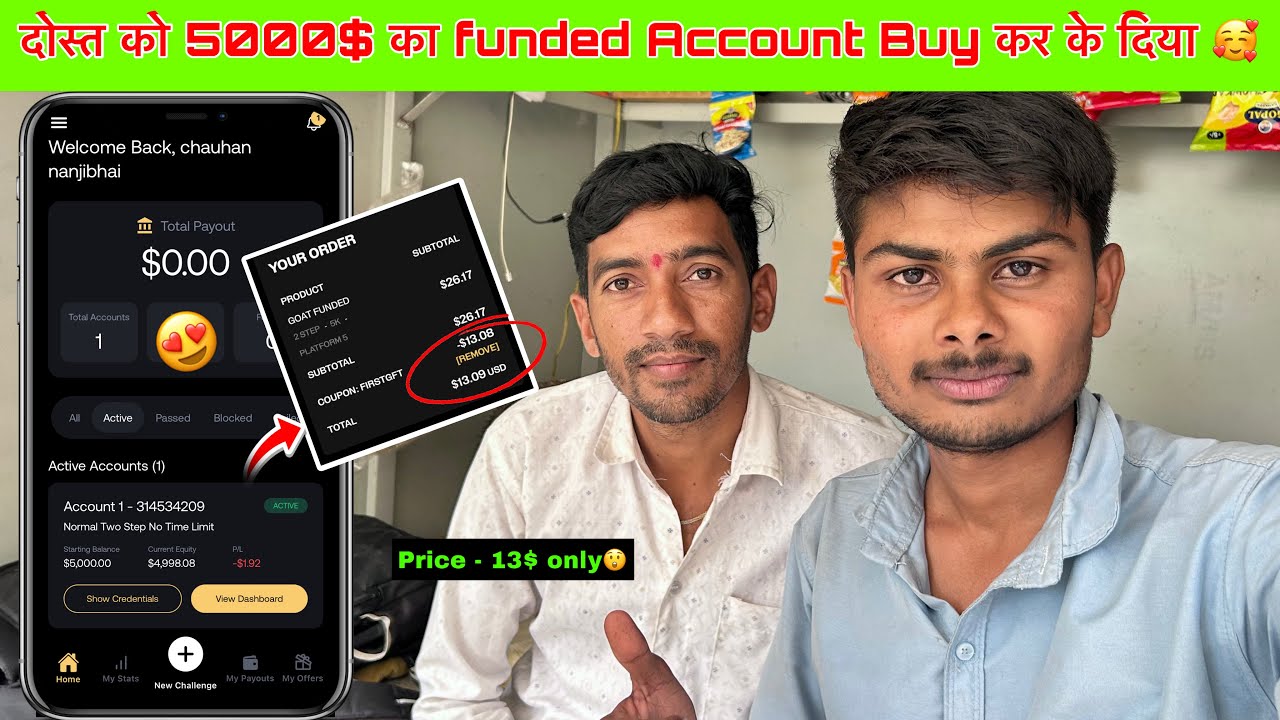 How to Buy Funded Account in 2026?🤔|Goat Funded Account Buying Full Process|Best Funded Account