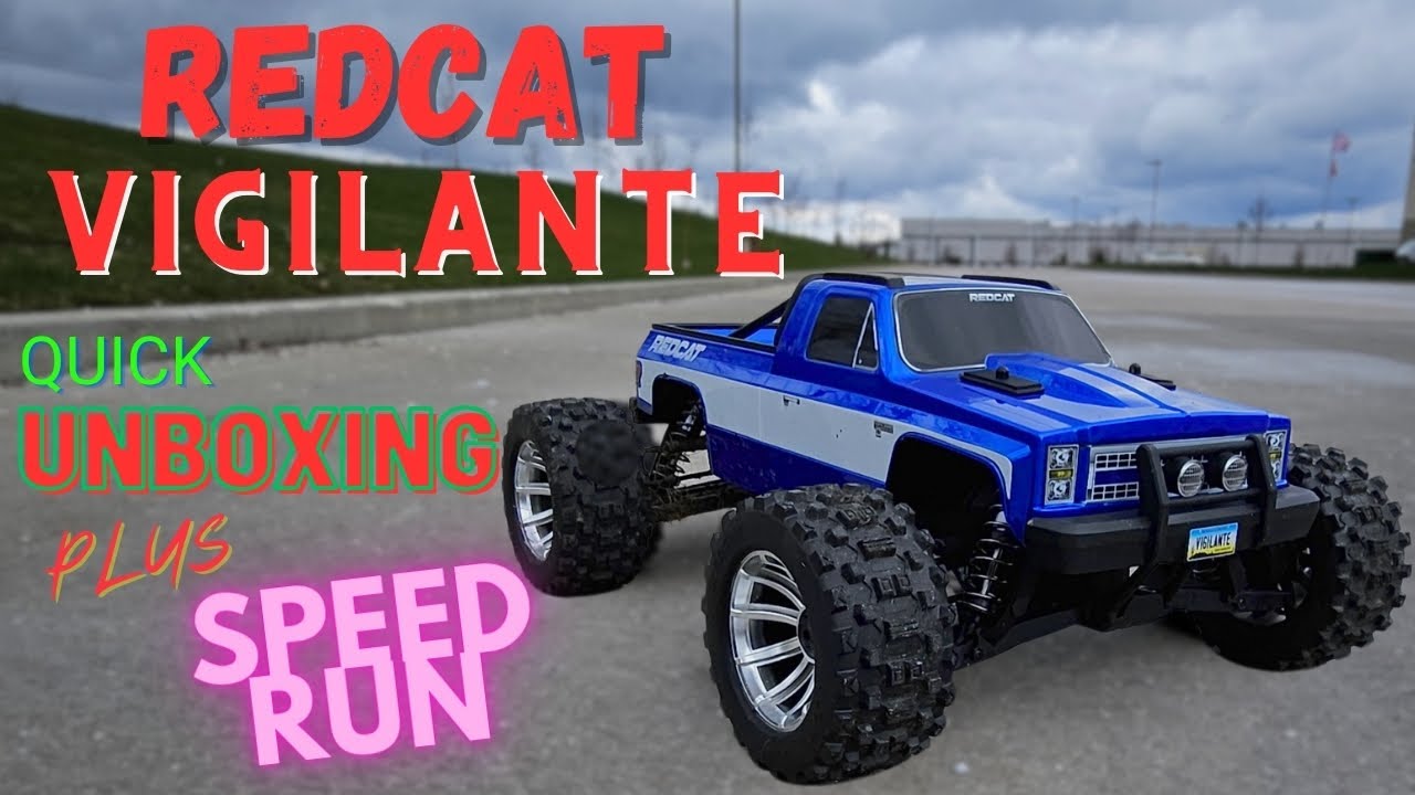 REDCAT VIGILANTE   (Quick Unboxing & First Run/Speed run)