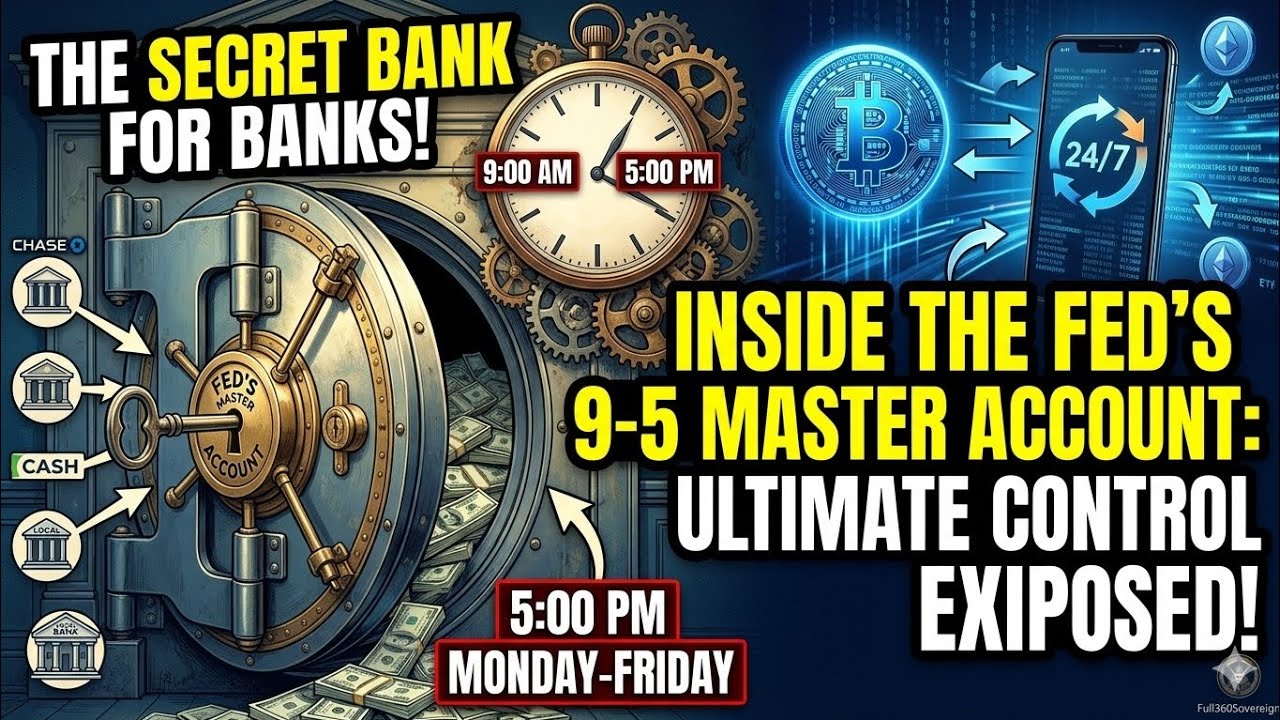 ​THE SECRET BANK FOR BANKS: Inside the Fed&rsquo;s 9-5 Master Account!