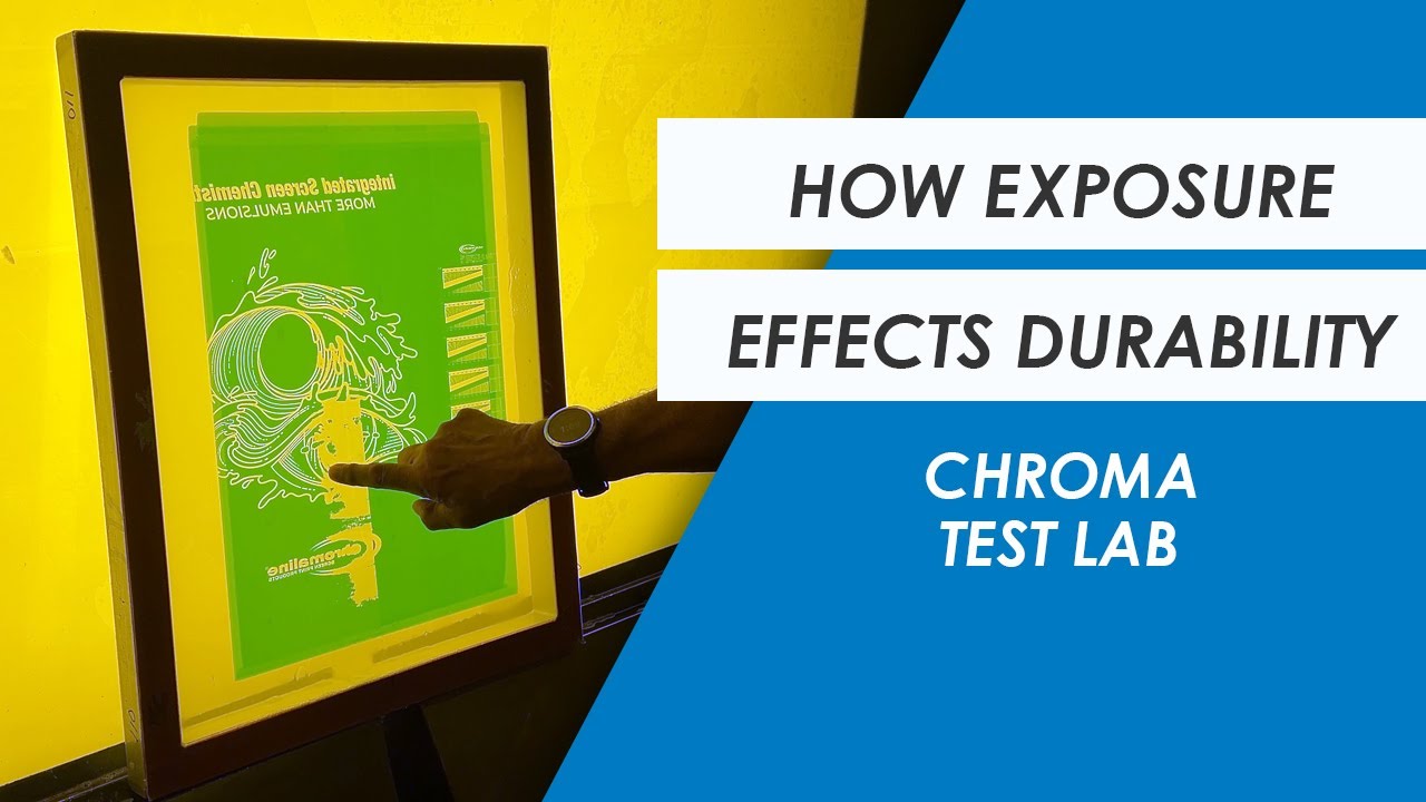 Chroma Test Lab: How Exposure Effects Stencil Durability | Chromaline