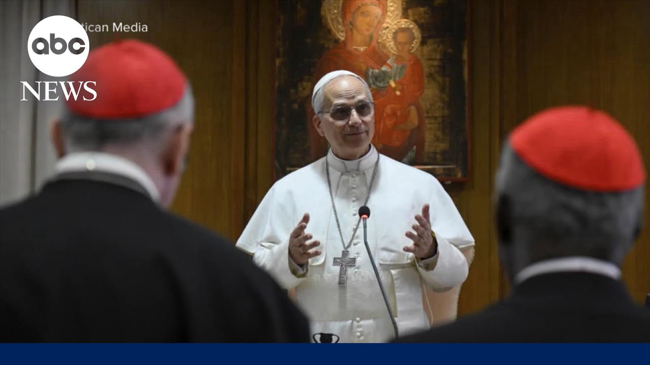Pope Leo XIV makes 1st trip outside Rome