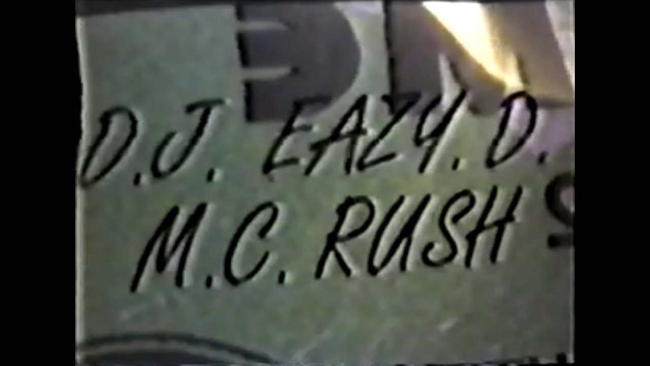 Pt 1 DJ Eazy D and MC Rush at Hacienda Kirk House Green Stainforth Doncaster 21 03 1993