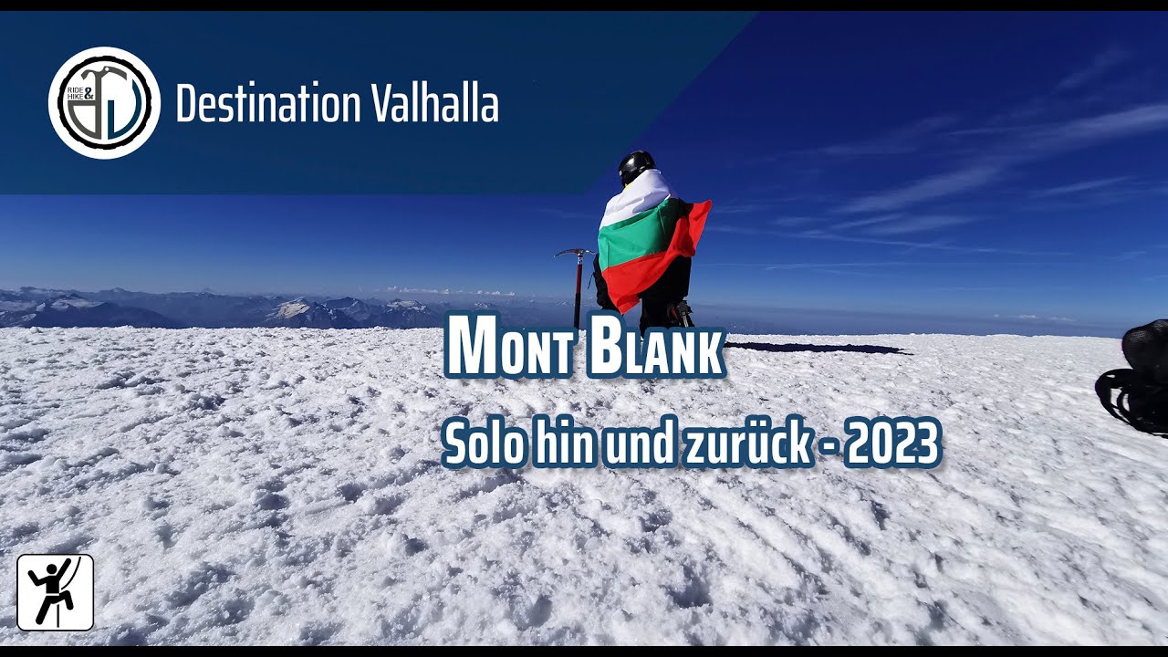 Mont Blanc - solo - 2023 - Gouter Route