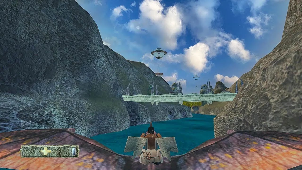 Turok: Evolution in 56:58 [TAS] Full Game Completion.